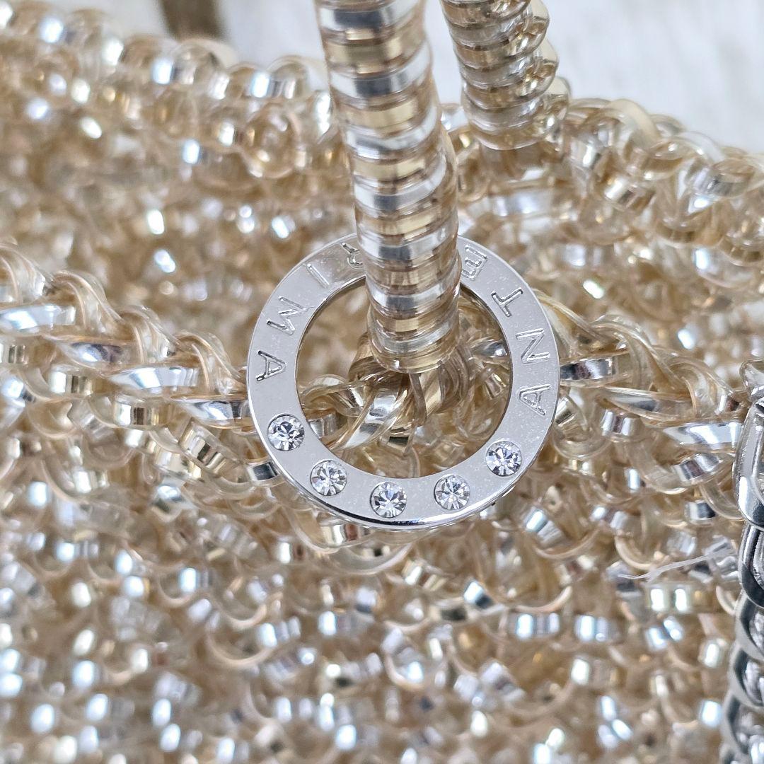 極美品✨アンテプリマ スクエア ミディアム シルバーゴールド