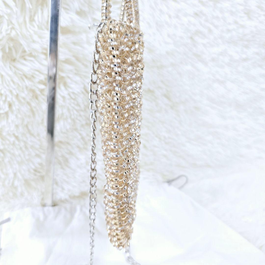 極美品✨アンテプリマ スクエア ミディアム シルバーゴールド