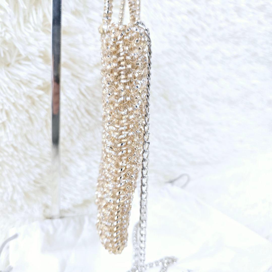 極美品✨アンテプリマ スクエア ミディアム シルバーゴールド