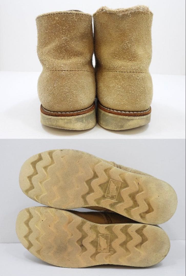 レッドウイング 8167 27cm US9 半円犬タグ スエード REDWING