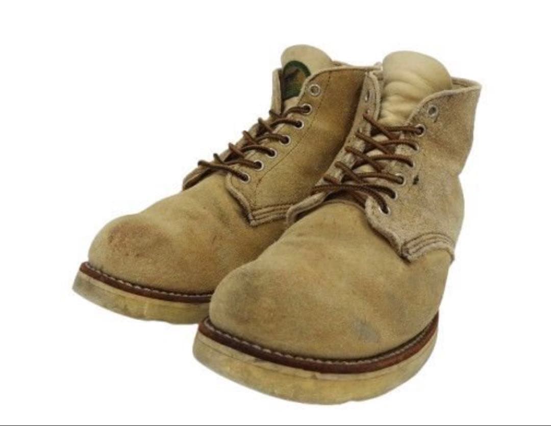 レッドウイング 8167 27cm US9 半円犬タグ スエード REDWING