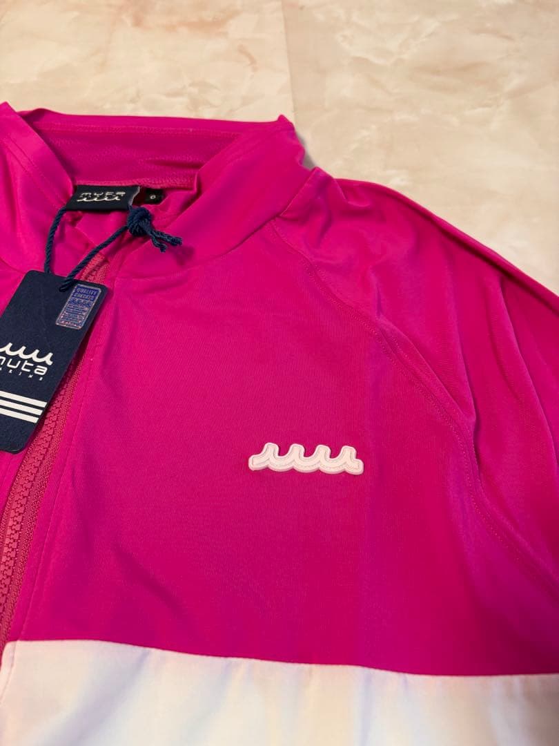 MUTA MARINE ピンク ジップアップジャケット 新品タグ付き