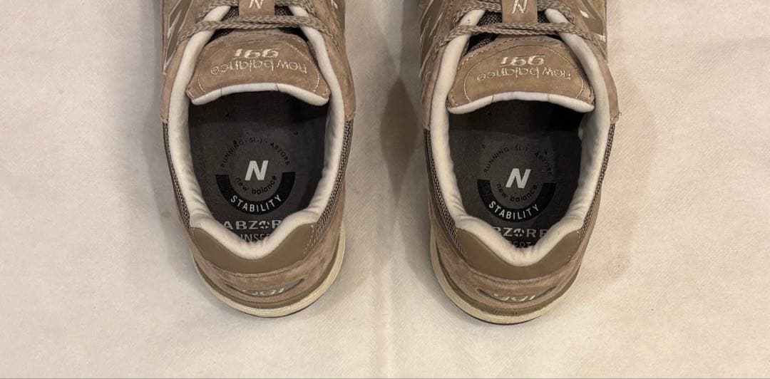 newbalance W991MBB ニューバランス　25センチ