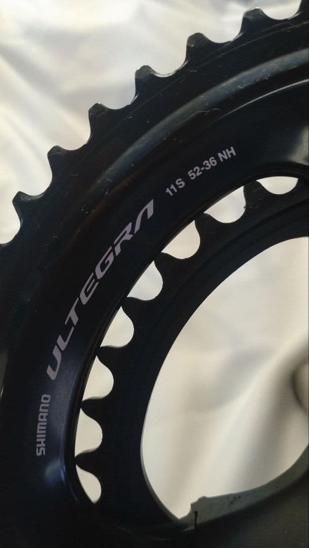 ULTEGRA FC-08 クランクセット 165mm ブラック 52-36