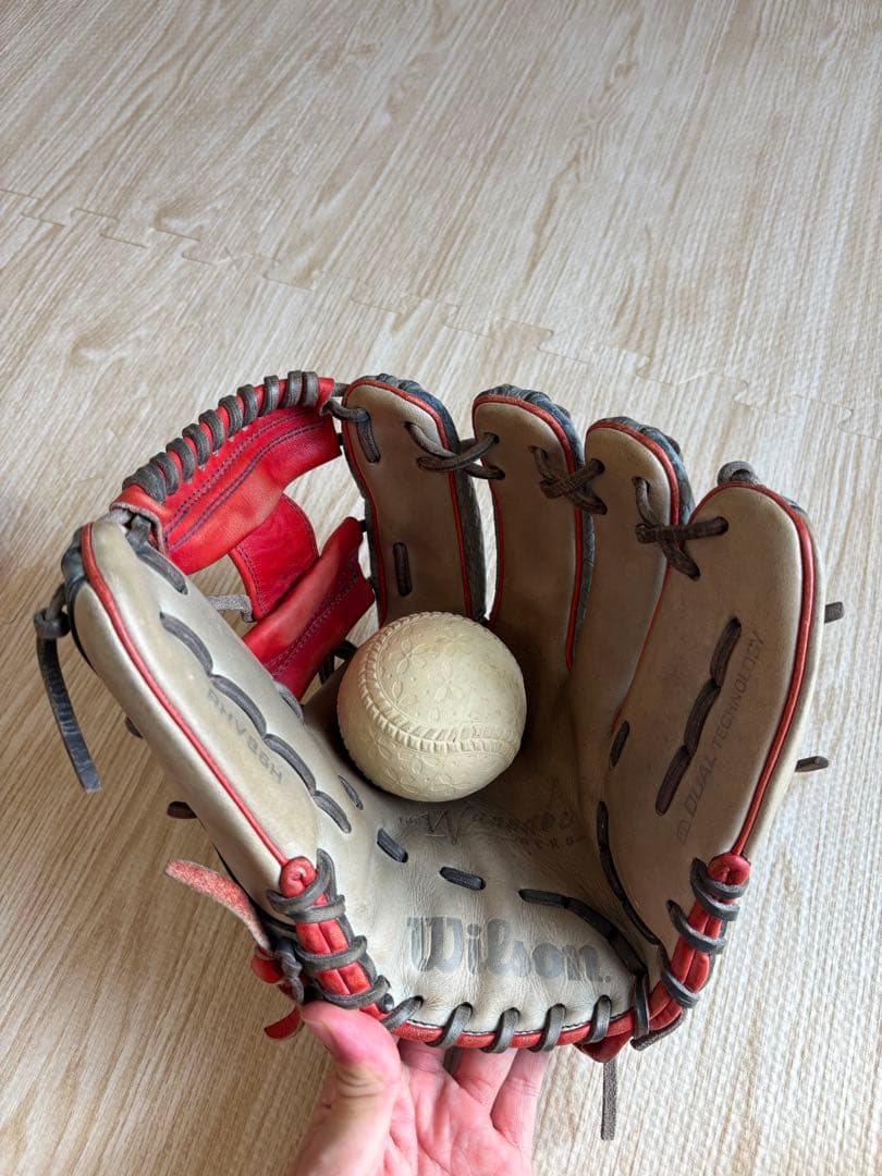 teeeeeesウイルソン　内野手 ワナビーヒーローDUAL内野手用86