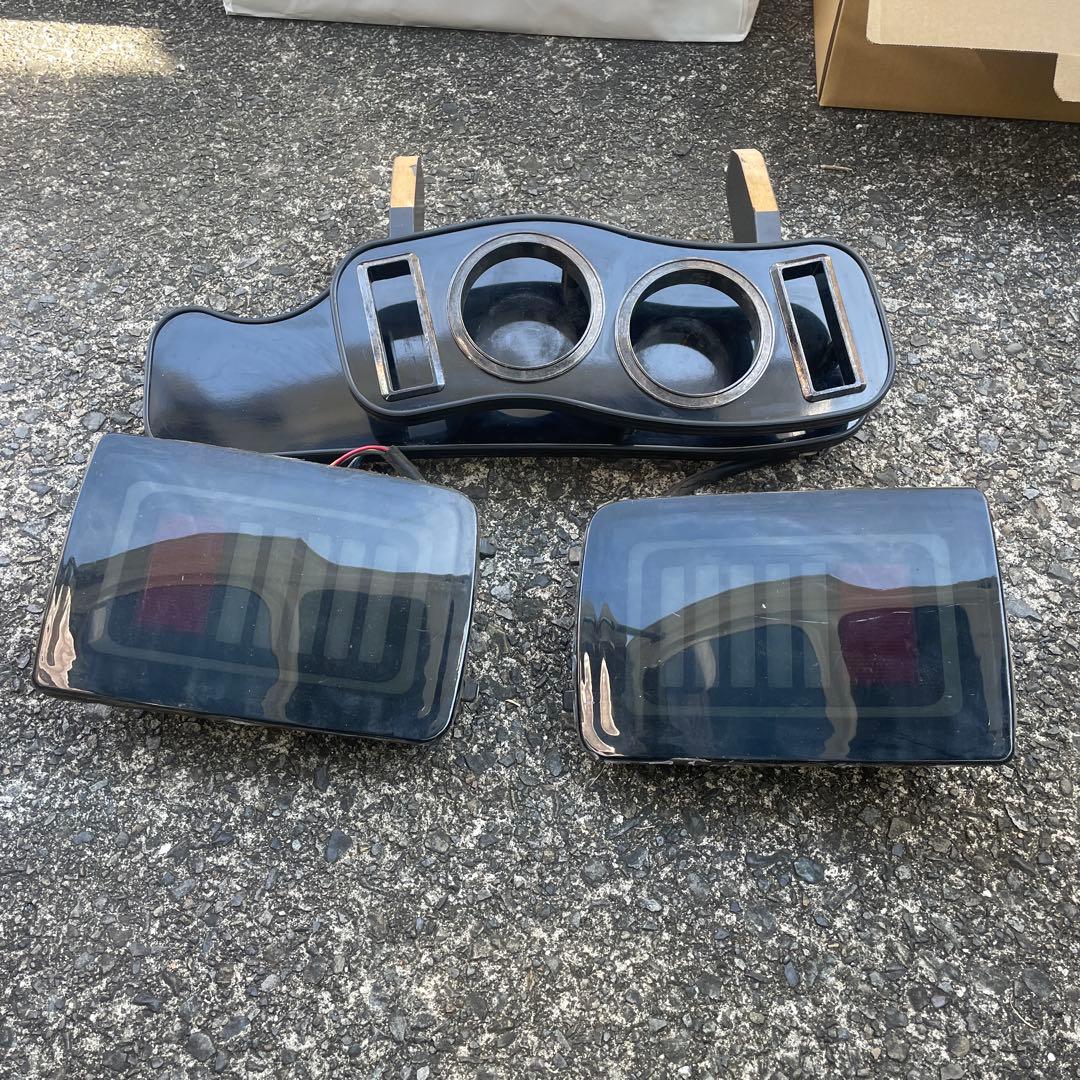 エヴリィ　17系　フロントテーブル　社外テールランプ