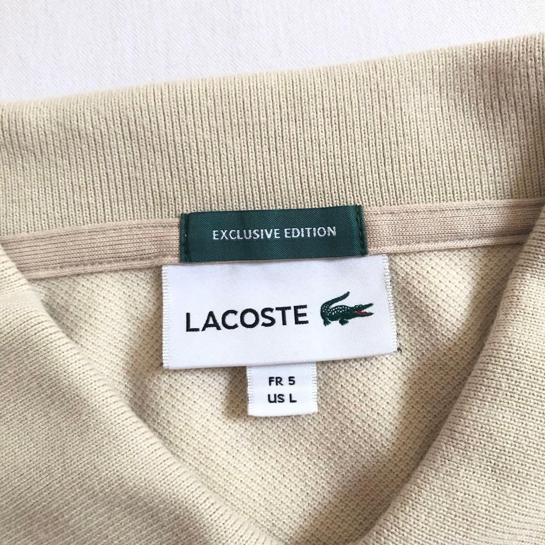LACOSTE×JOURNAL STANDARD 別注 ヘビー ピケ ポロシャツ