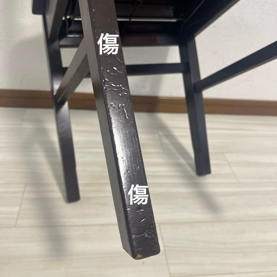 【中古リニューアル】木目背付ピアノ椅子(全国送料込み)トムソン椅子