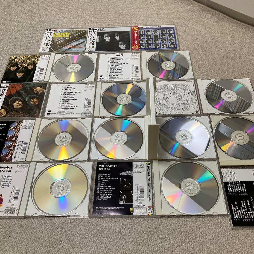 【全帯付き】ビートルズ オリジナルCD 14枚完全セット（一部未開封）