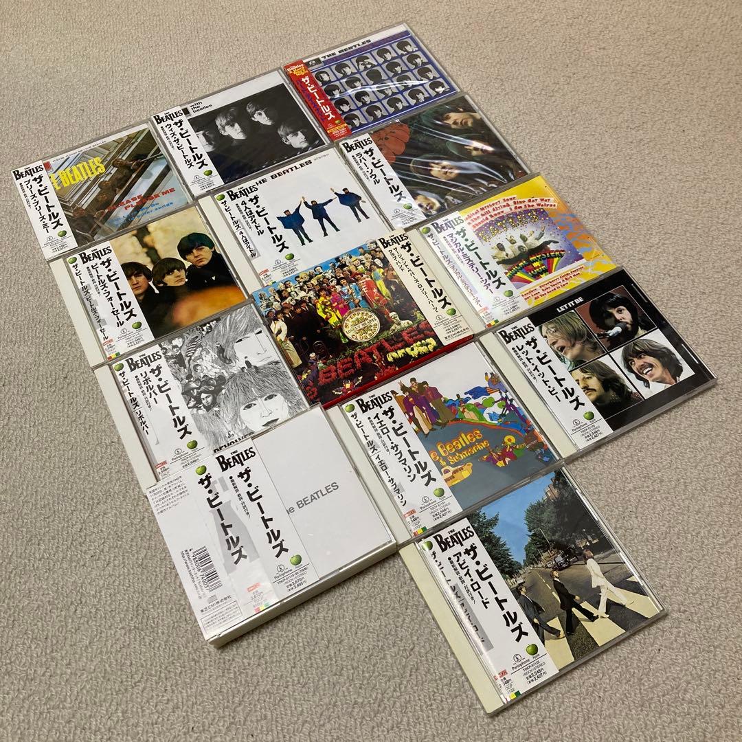 【全帯付き】ビートルズ オリジナルCD 14枚完全セット（一部未開封）