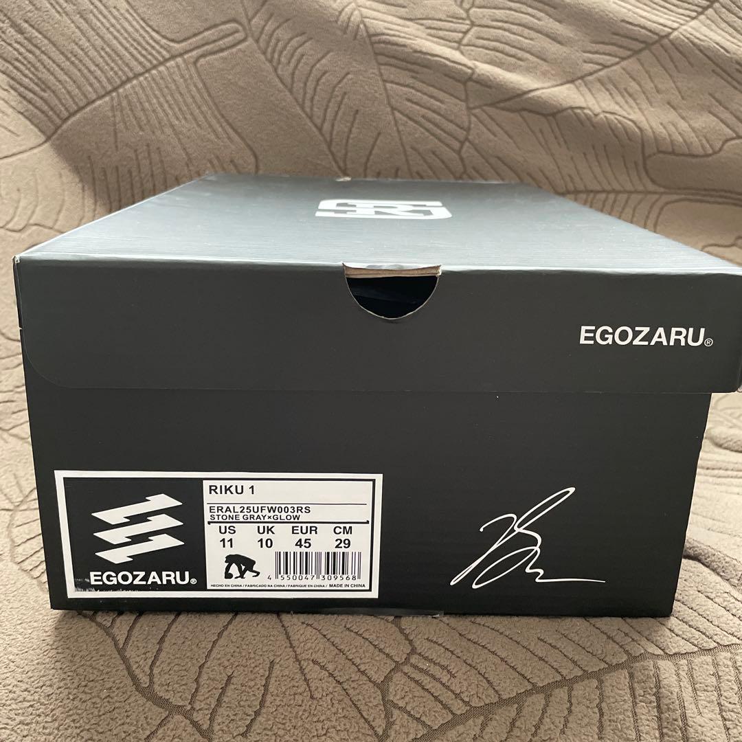 新品 エゴザル RIKU 1 29cm 瀬川リク バッシュ グレー