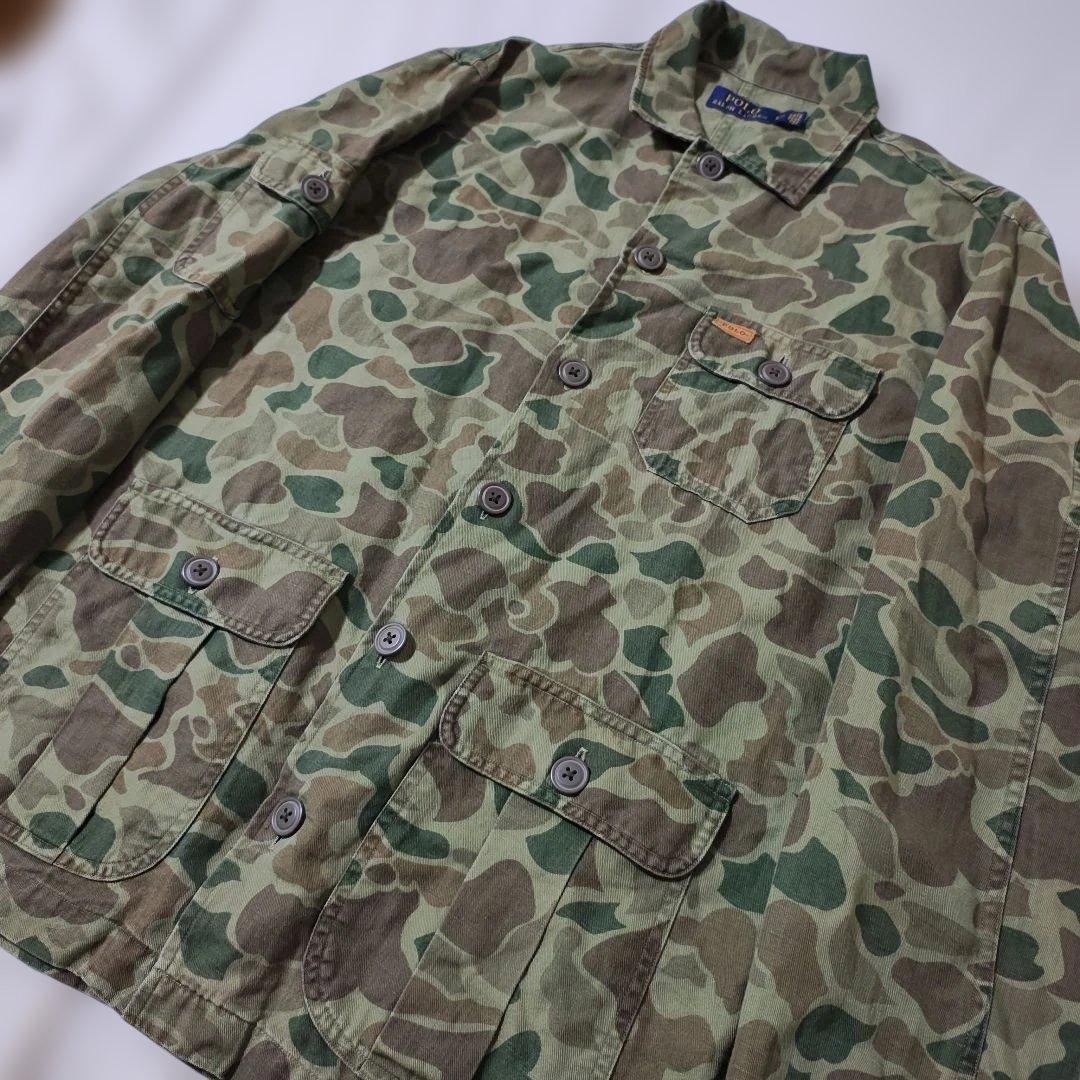 ポロラルフローレン ハンティングジャケット ダックハンターカモ