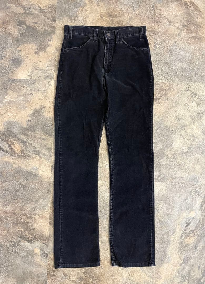 80s Levis 519 リーバイス ブラックコーズ コーデュロイパンツW30