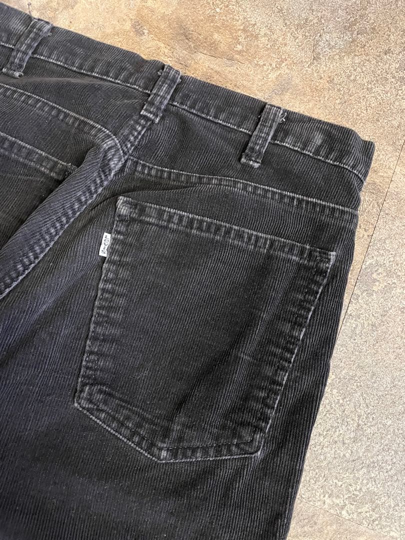 80s Levis 519 リーバイス ブラックコーズ コーデュロイパンツW30