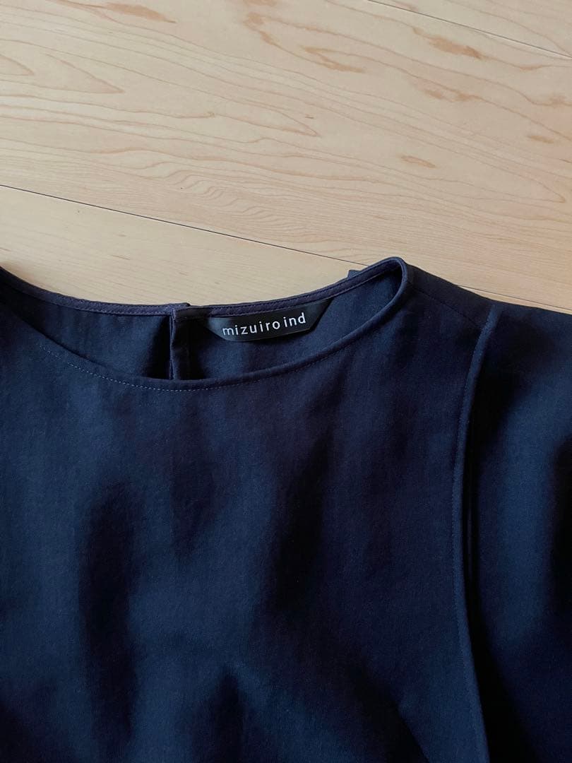 mizuiro ind ネイビー・オールインワン