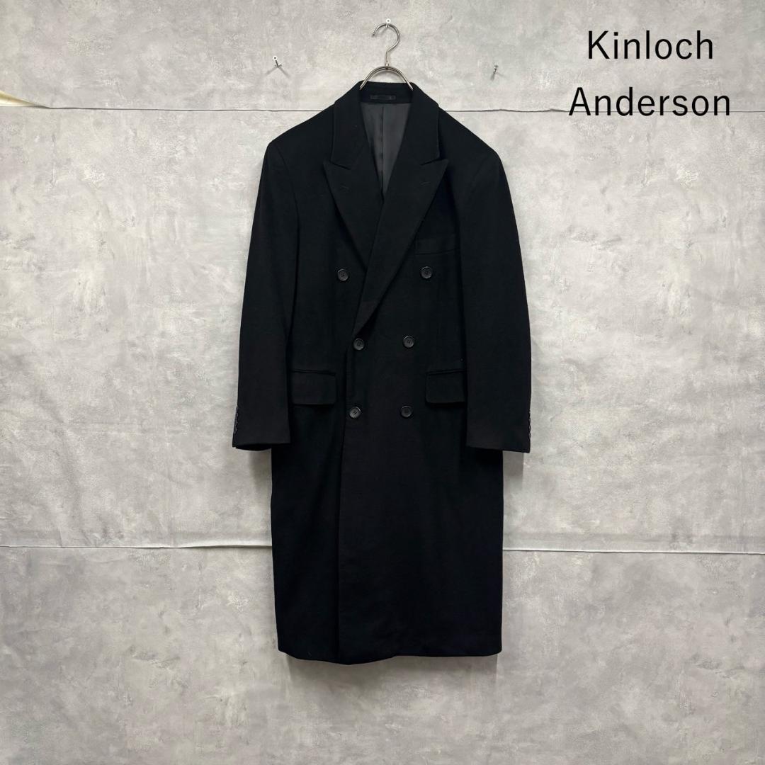 Kinloch Anderson カシミア ダブル　チェスターコート N2123
