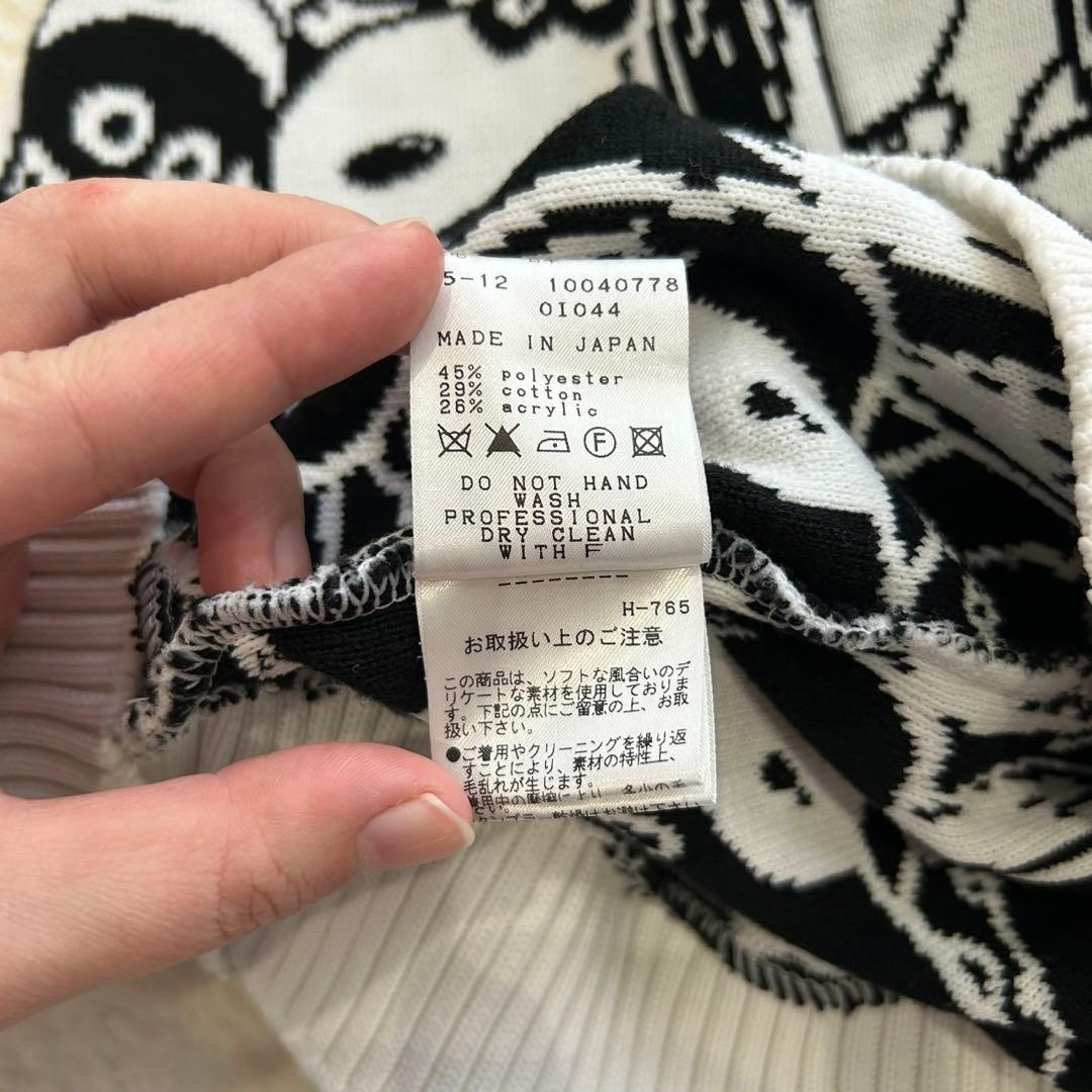 【極美品】PEARLY GATES パーリーゲイツ ニットベスト スヌーピー 5