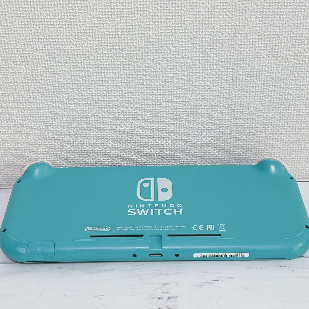 【動作OK】　Nintendo Switch Lite ターコイズ　充電器付き