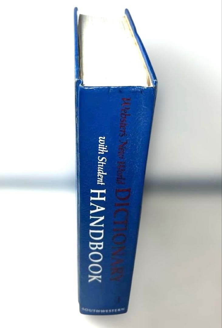 1974年ウェブスターズニューワールドディクショナリーwith学生ハンドブック