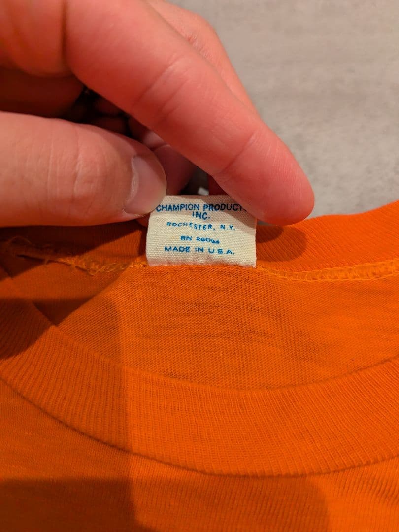 70s Champion BUFFALO STATE Tシャツ XL バータグ