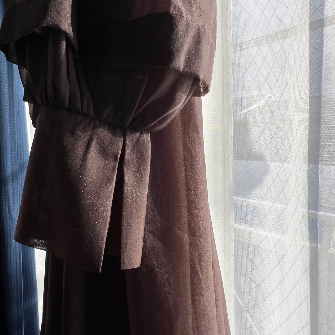 etoll. ベビーコアシアーボリュームドレス オケージョン ワンピース 結婚式