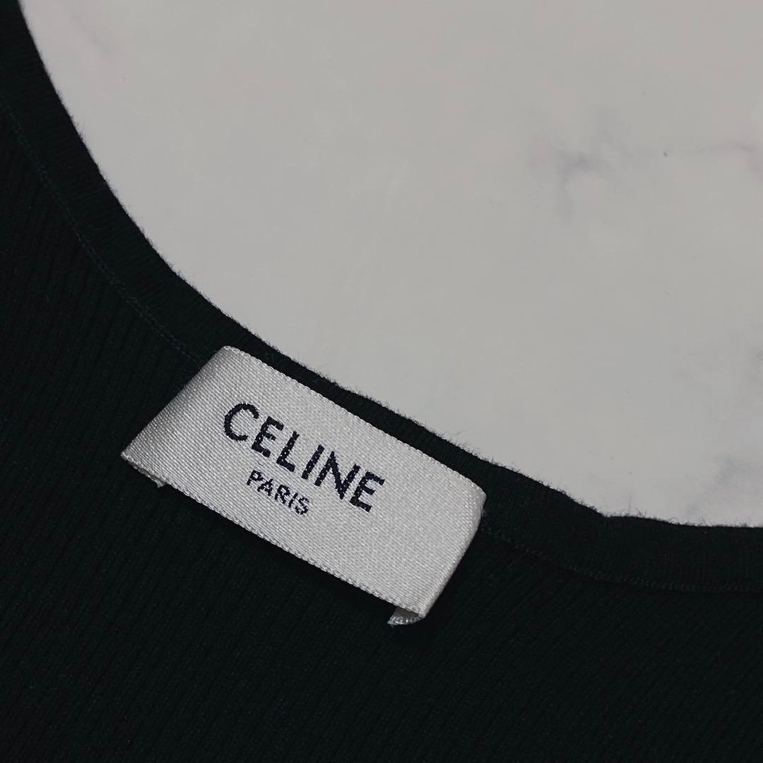 新品未使用 正規品 CELINE アスリート ブラ / メッシュ ブラック