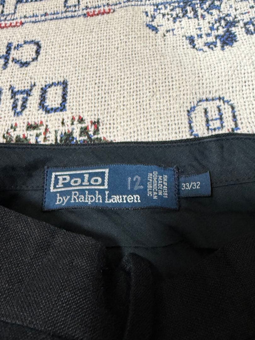 希少 90s Polo by Ralph Laurenリネン100スラックス
