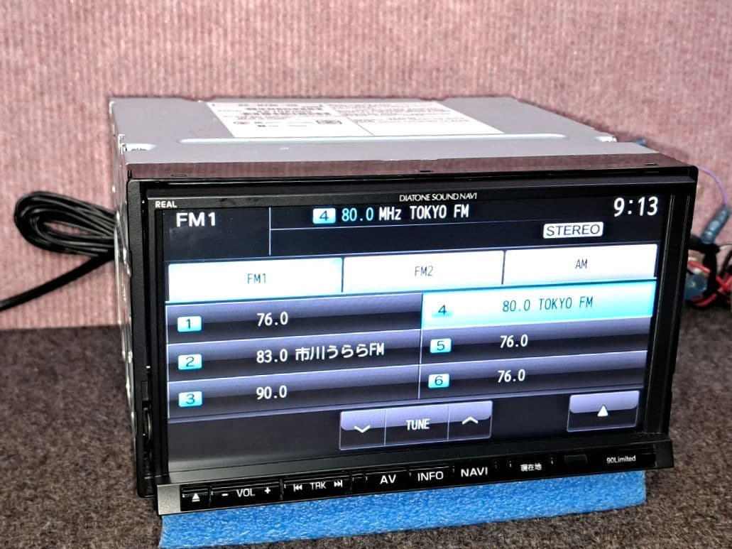 タッチ新品・2019年地図★三菱ダイアトーンナビ NR-MZ90 ★動作良好