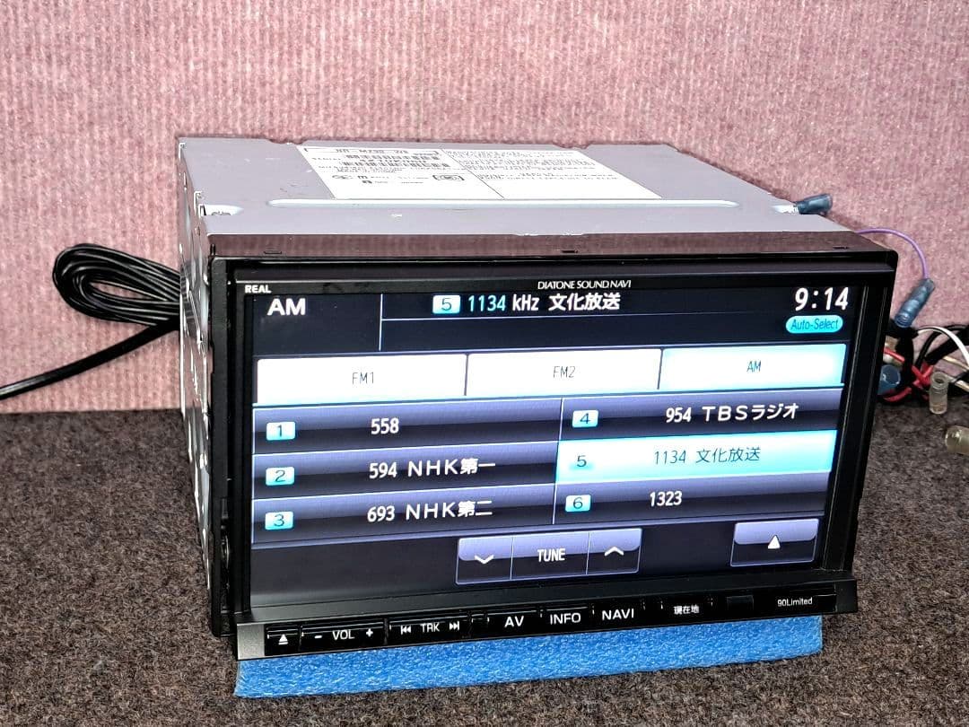 タッチ新品・2019年地図★三菱ダイアトーンナビ NR-MZ90 ★動作良好