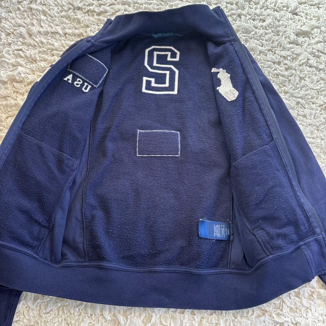 ラルフローレン USAフラッグ ビッグポニージップアップパーカー