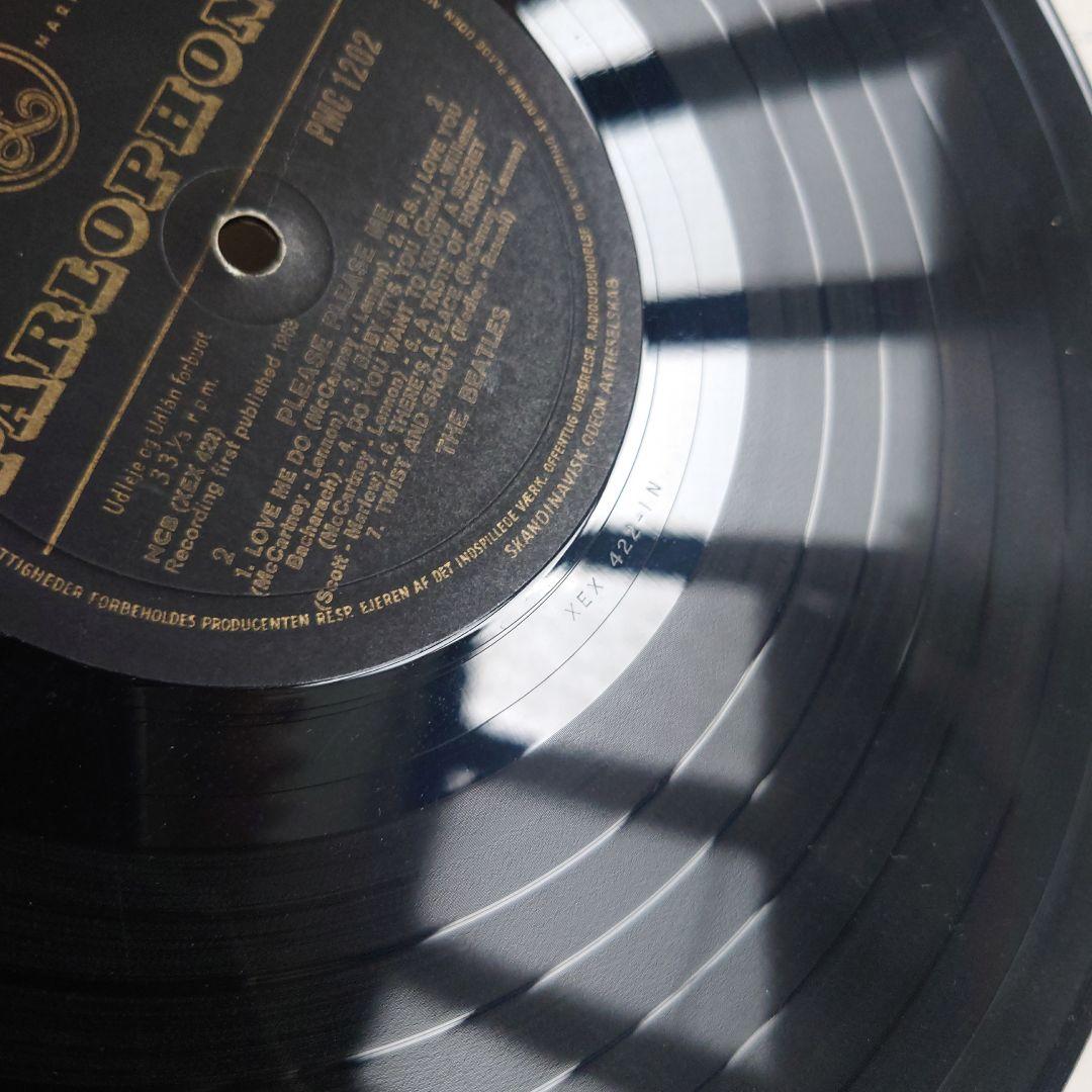 貴重DENMARK盤/THE BEATLES PLEASE PLEASE ME