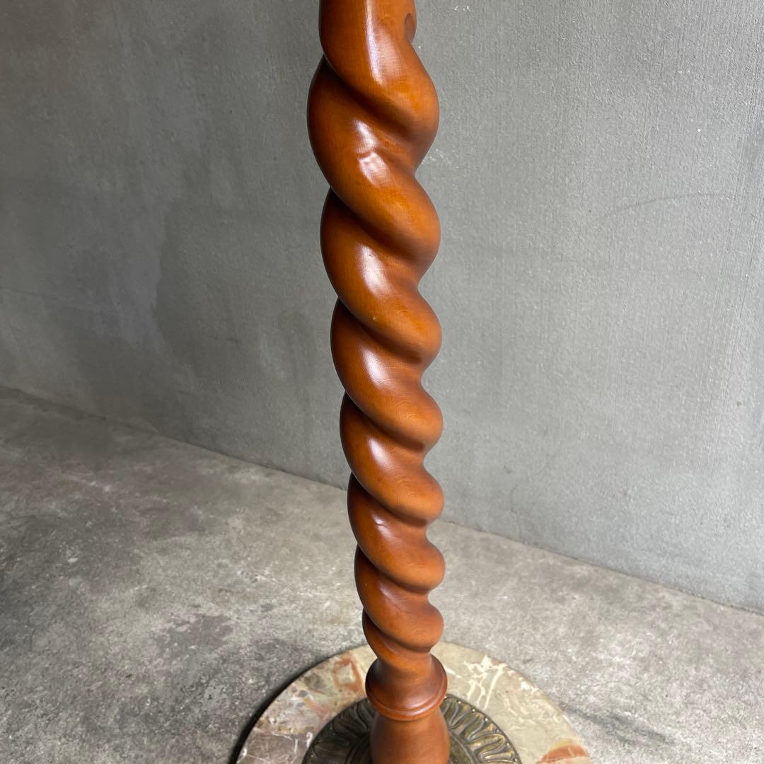 オールドヴィンテージ　ツイストポールハンガー　イタリア