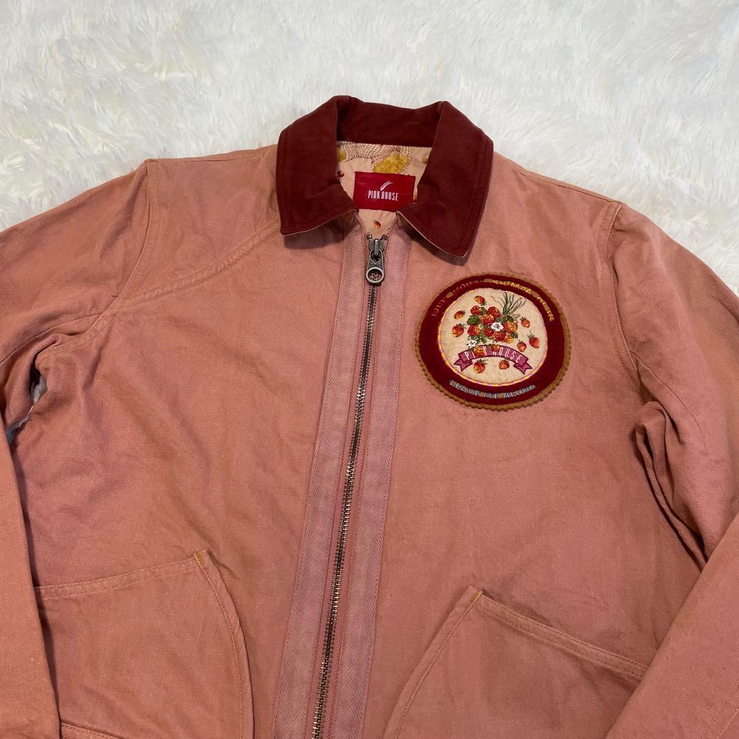 PINK HOUSE ピンクハウス デニムジャケット ウサギ刺繍 ワッペン 希少