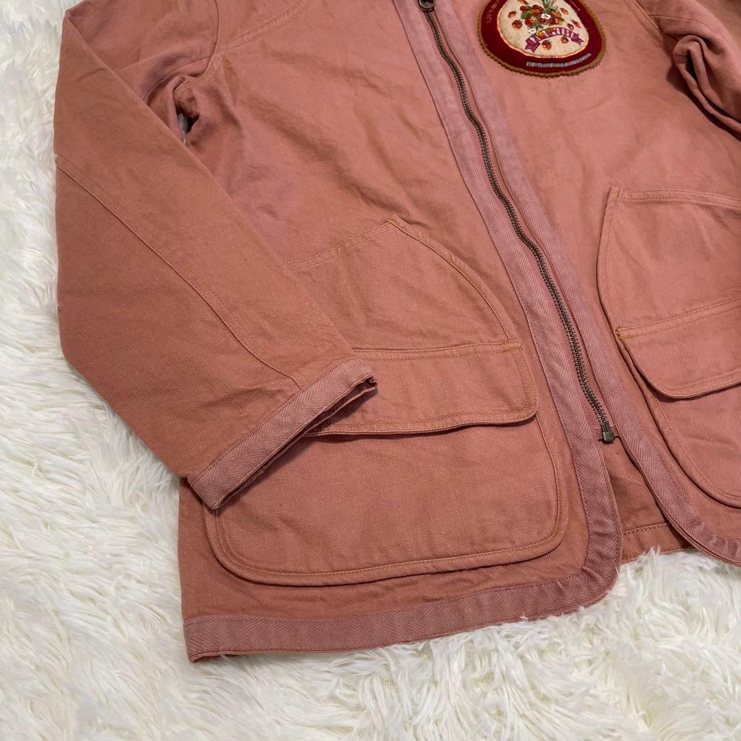 PINK HOUSE ピンクハウス デニムジャケット ウサギ刺繍 ワッペン 希少