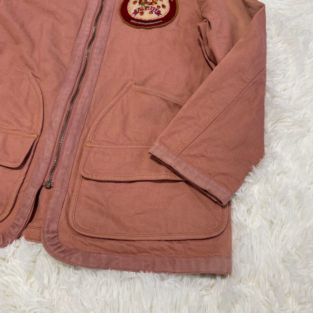 PINK HOUSE ピンクハウス デニムジャケット ウサギ刺繍 ワッペン 希少