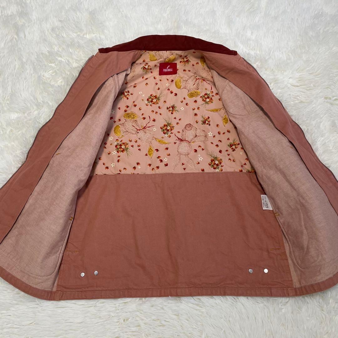 PINK HOUSE ピンクハウス デニムジャケット ウサギ刺繍 ワッペン 希少