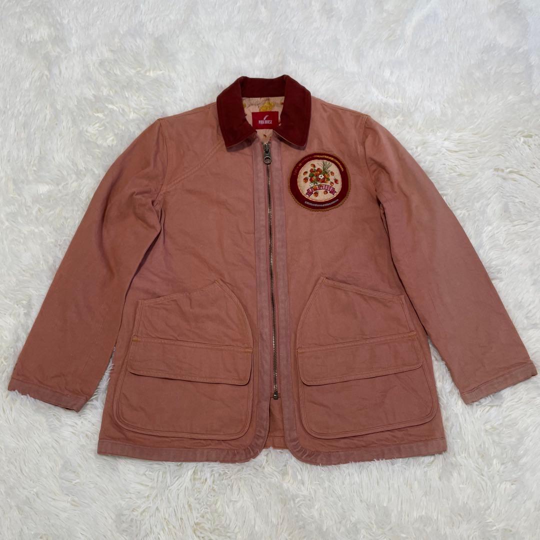 PINK HOUSE ピンクハウス デニムジャケット ウサギ刺繍 ワッペン 希少