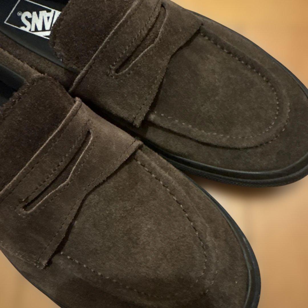 VANS ローファー茶色　27センチ