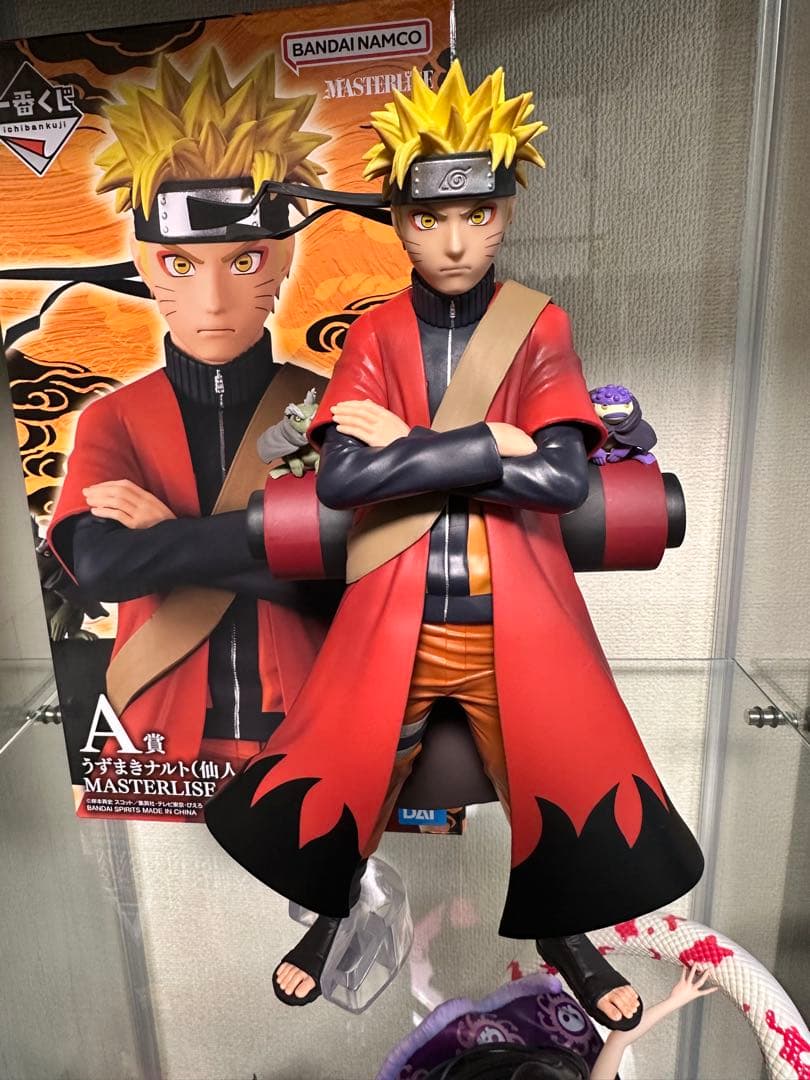 ナルト　一番くじ　Ａ賞　うずまきナルト仙人モード　MASTERLISE