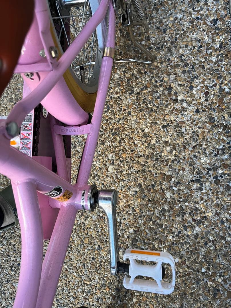 スカラーレスタイル　子供用自転車 16インチ ピンク