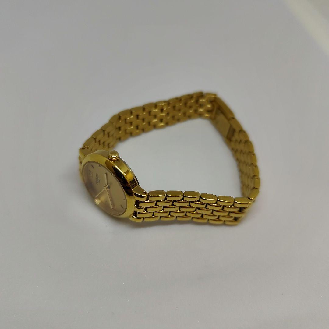 ミ*ラ様 TISSOT ゴールドアナログ腕時計