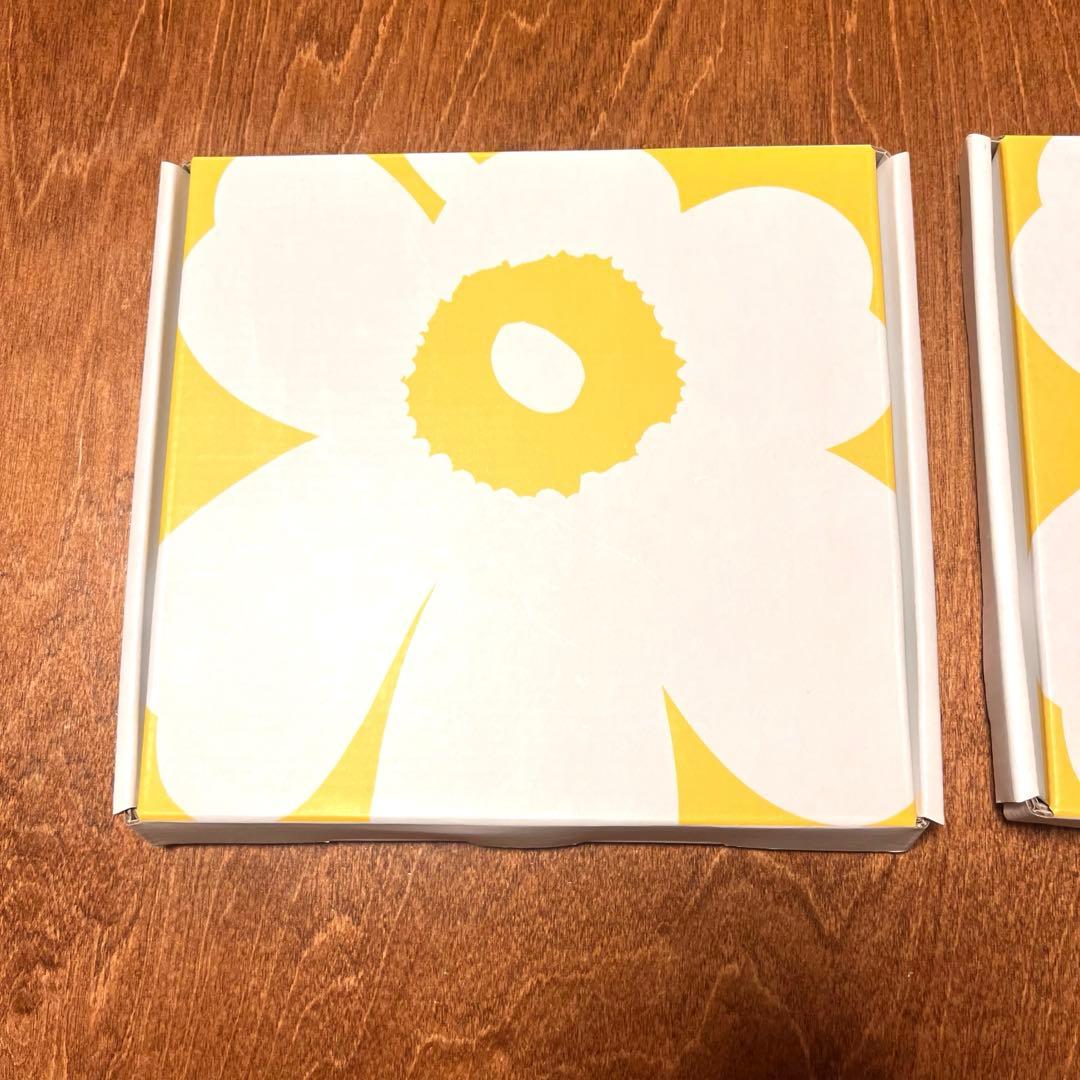 【新品】marimekko UNIKKO60 Plate 20cm White①