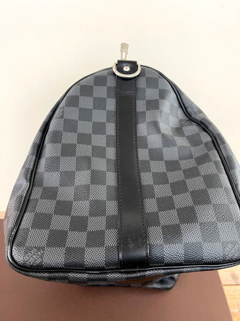 ルイ・ヴィトン キーポル45 バンドリエール ダミエ　美品　国内正規品