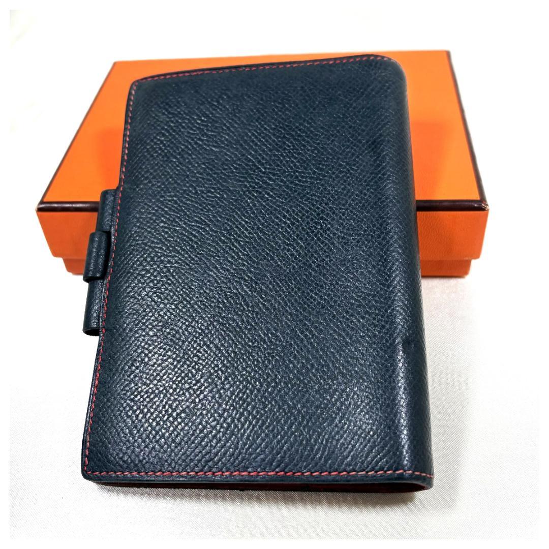 エルメス　HERMESアジェンダPM 〇Y 手帳カバー 美品