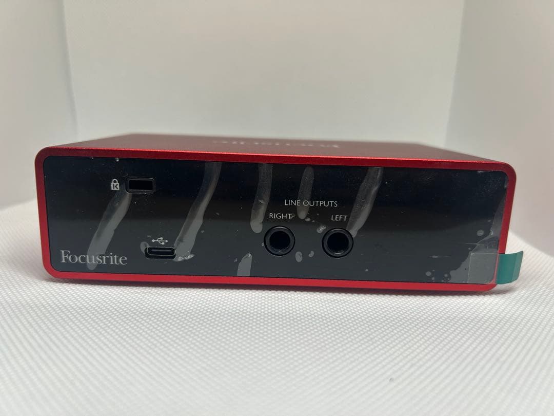 Scarlet Solo gen3 オーディオインターフェース 箱・フィルム付き