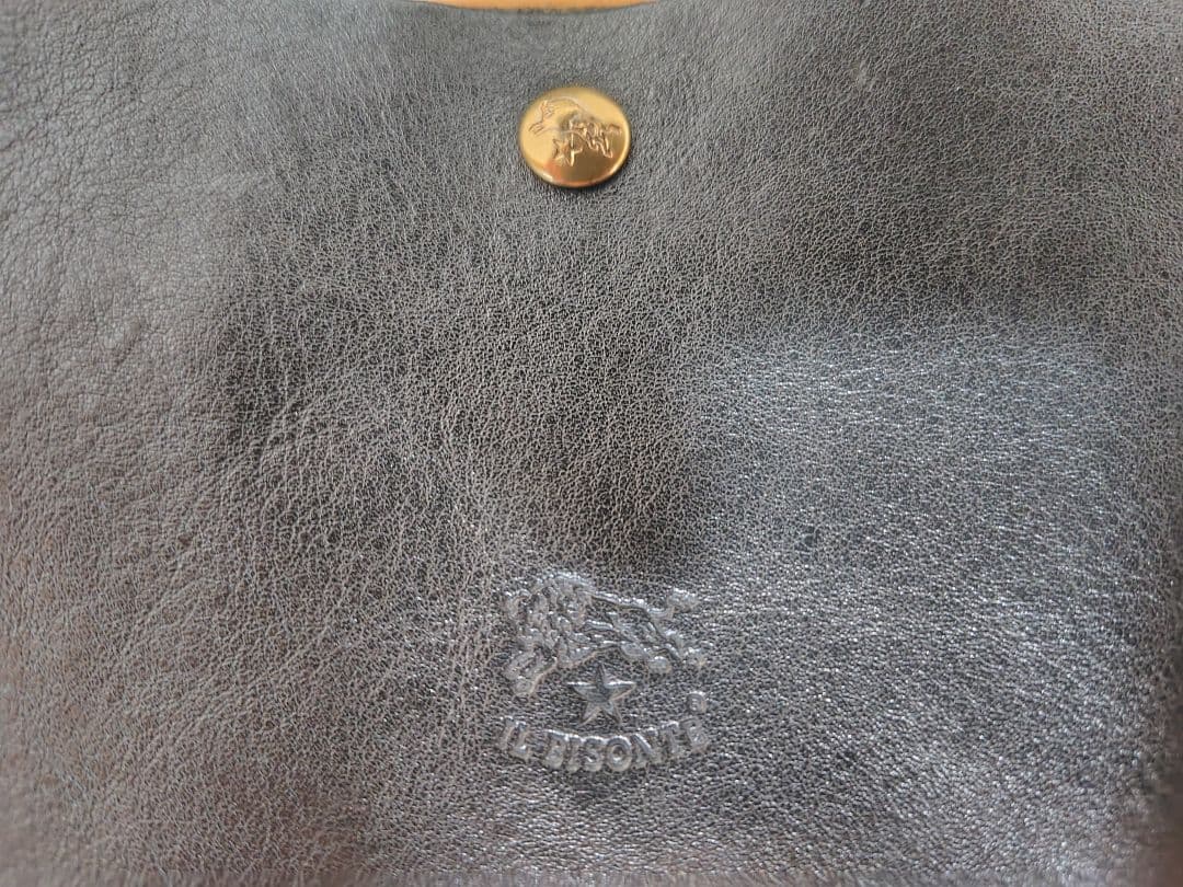 イルビゾンテ　ショルダーバッグ 　ミニバケツ型2WAY　クロスボディバッグ　黒