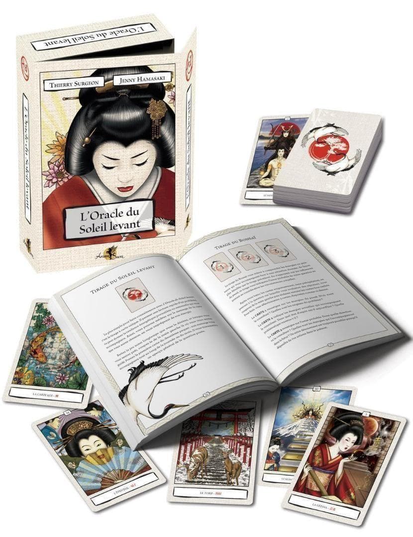 【正規品オラクルカード】レア！海外から日本文化を描く✨日出ずる神託のカード