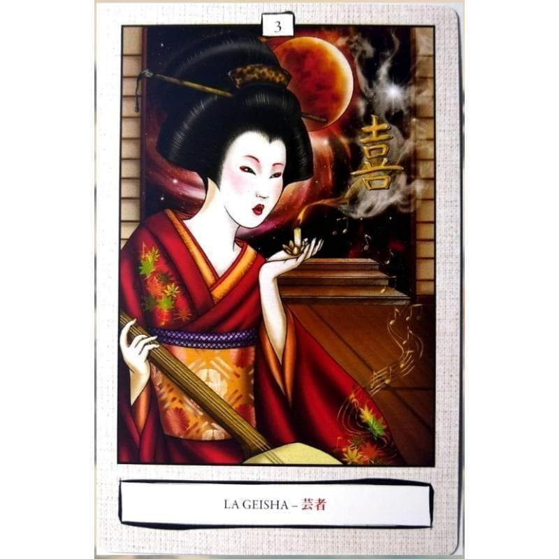 【正規品オラクルカード】レア！海外から日本文化を描く✨日出ずる神託のカード