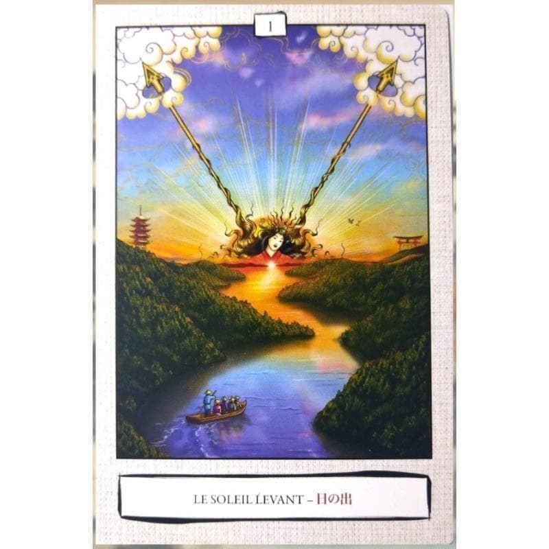 【正規品オラクルカード】レア！海外から日本文化を描く✨日出ずる神託のカード
