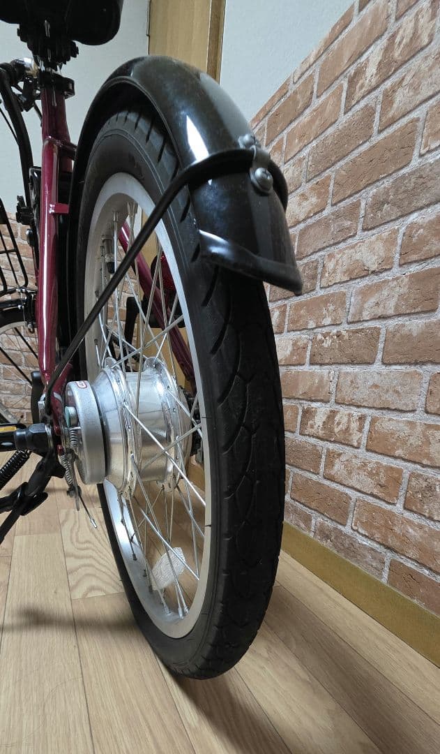 送料込！TRANS MOBILITY e-Basic 電動アシスト自転車 赤